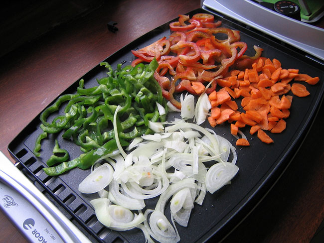 Rouleaux de légumes